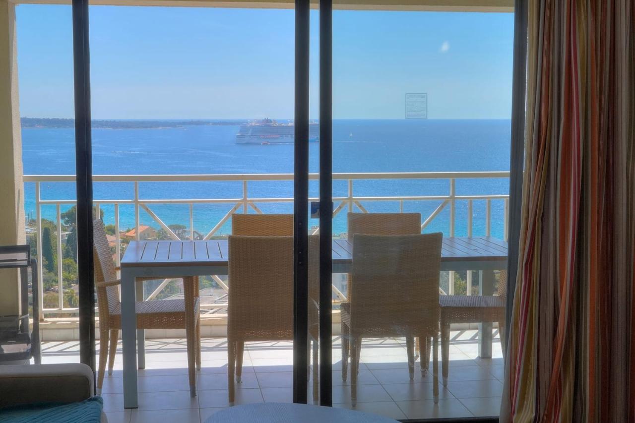 Immogroom - Sea View - Pool - Terrace - Parking - Wifi - Ac كان المظهر الخارجي الصورة